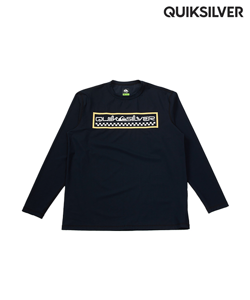 [퀵실버] 스퀘어 긴팔 래쉬가드 DRK 95